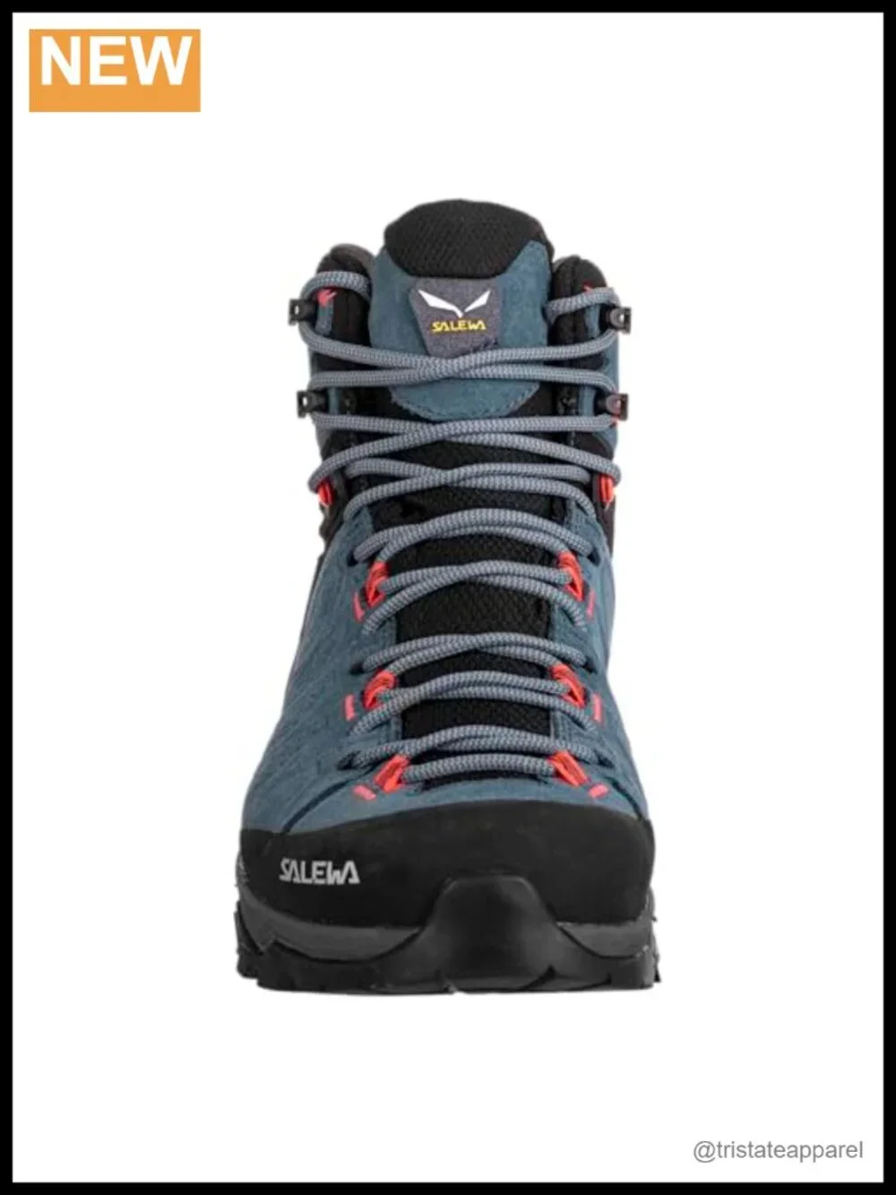 Women's Mid-Cut Hiking Boots, Waterproof Suede Leather, GORE-TEX, Vibram Sole,